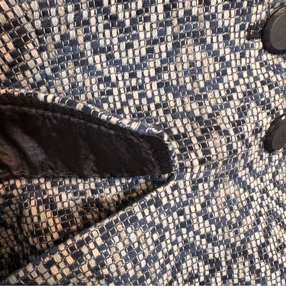 Pendleton Blazer Sz 16 P 100% Wool Blues and White - Picture 9 of 15